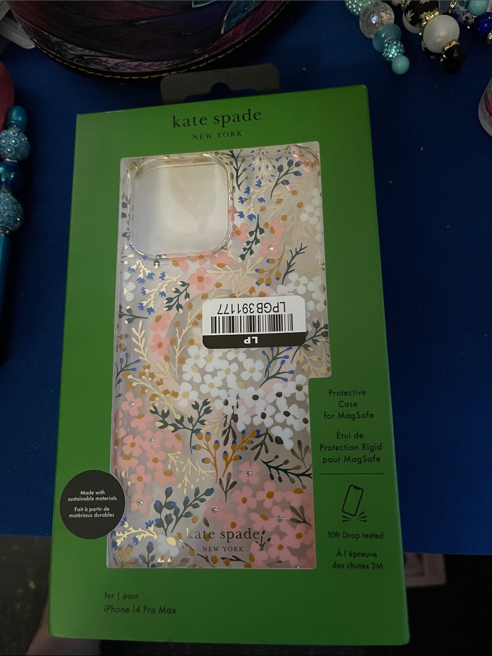 kate spade pink floral MagSafe iPhone 14 Pro Max Case